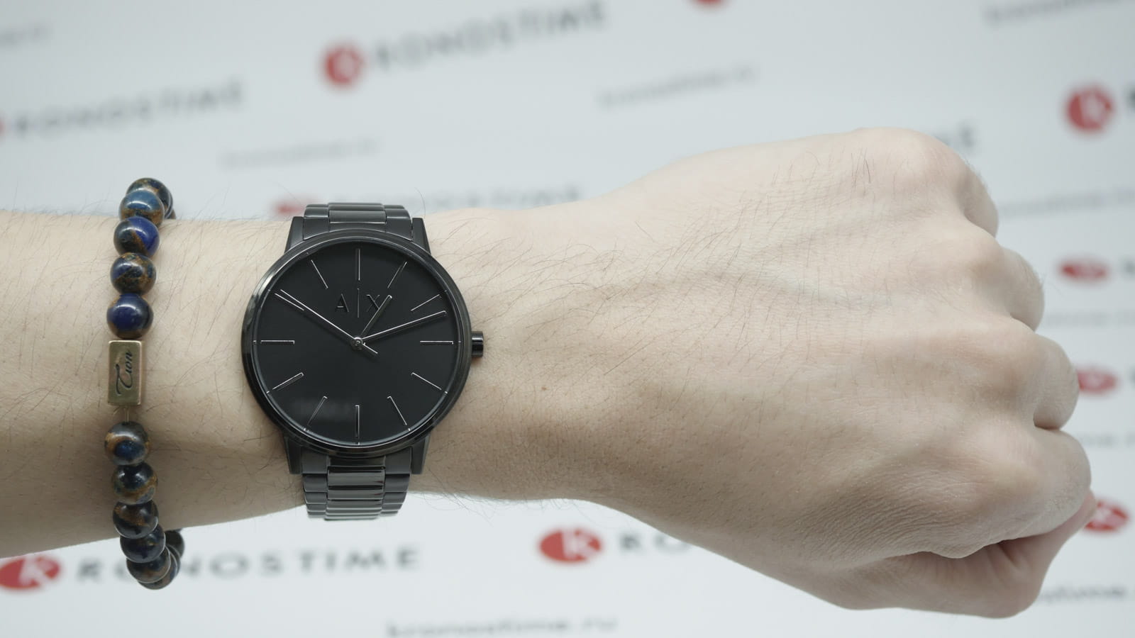 Armani Exchange Armani Exchange Cayde  AX2701 италия наручные мужские часы заводная головка с логотипом Armani Exchange